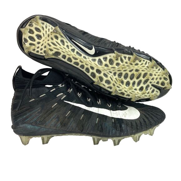 Nike Alpha Menace Elite TD -Men\'s Sz 12 -Black & Silver Cleats- AJ6547-002 main image 7